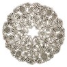 Filigree Flowers Aluminum Trivet | Home Goods | Judaica