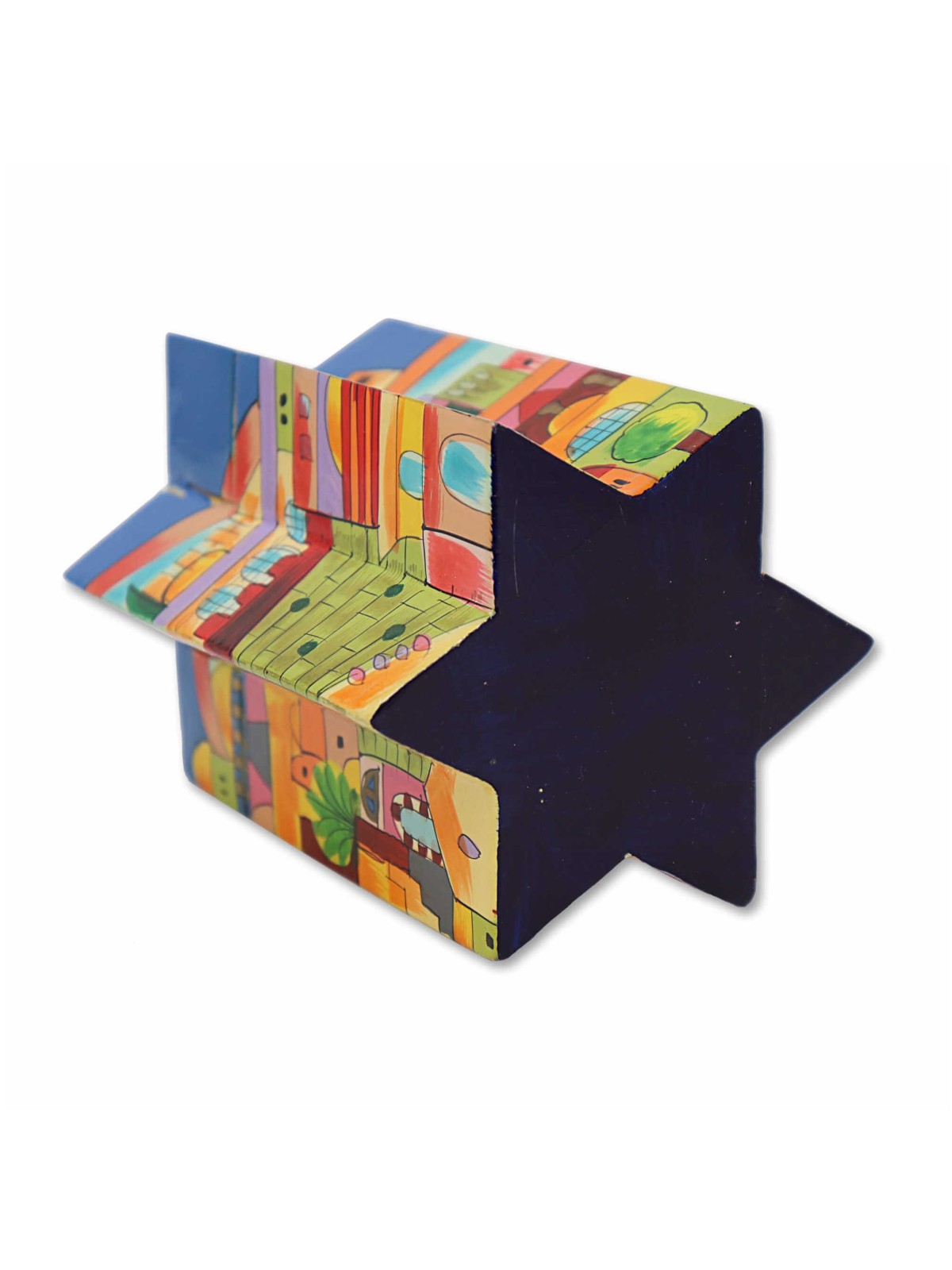 Star of David Jerusalem Tzedakah Box | Tzedakah Boxes | Judaica