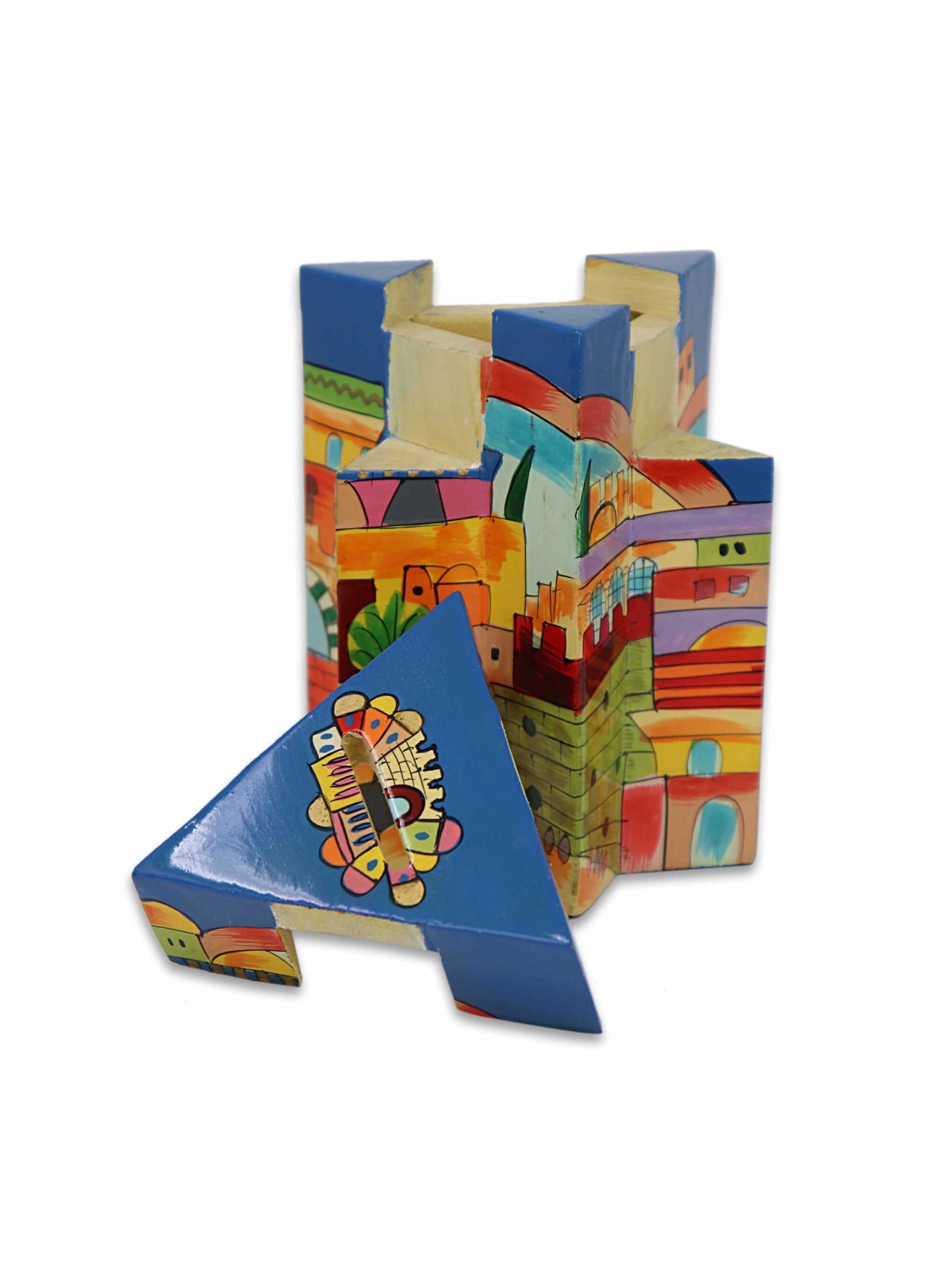 Star of David Jerusalem Tzedakah Box | Tzedakah Boxes | Judaica