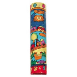 Toys Wood Mezuzah Case | Mezuzahs | Judaica