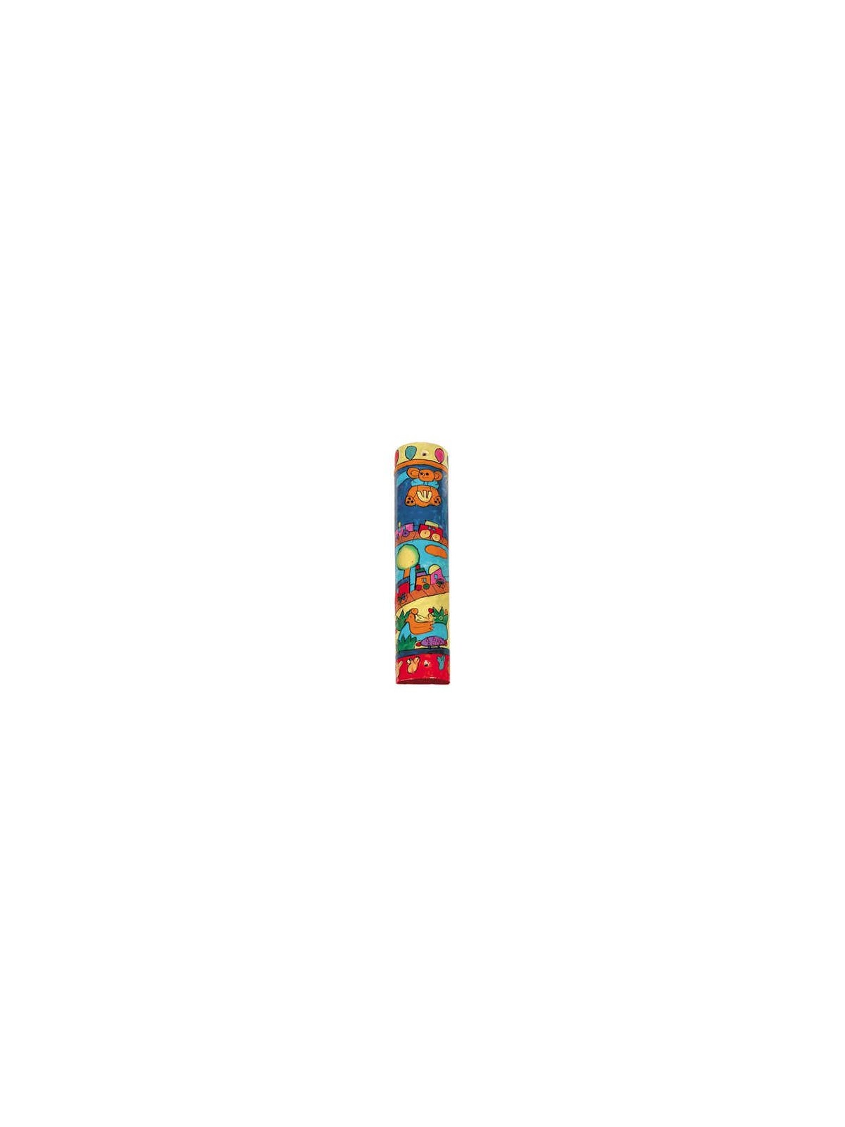 Toys Wood Mezuzah Case | Mezuzahs | Judaica