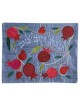 Blue Pomegranate Challah Cover | Challah Covers | Judaica
