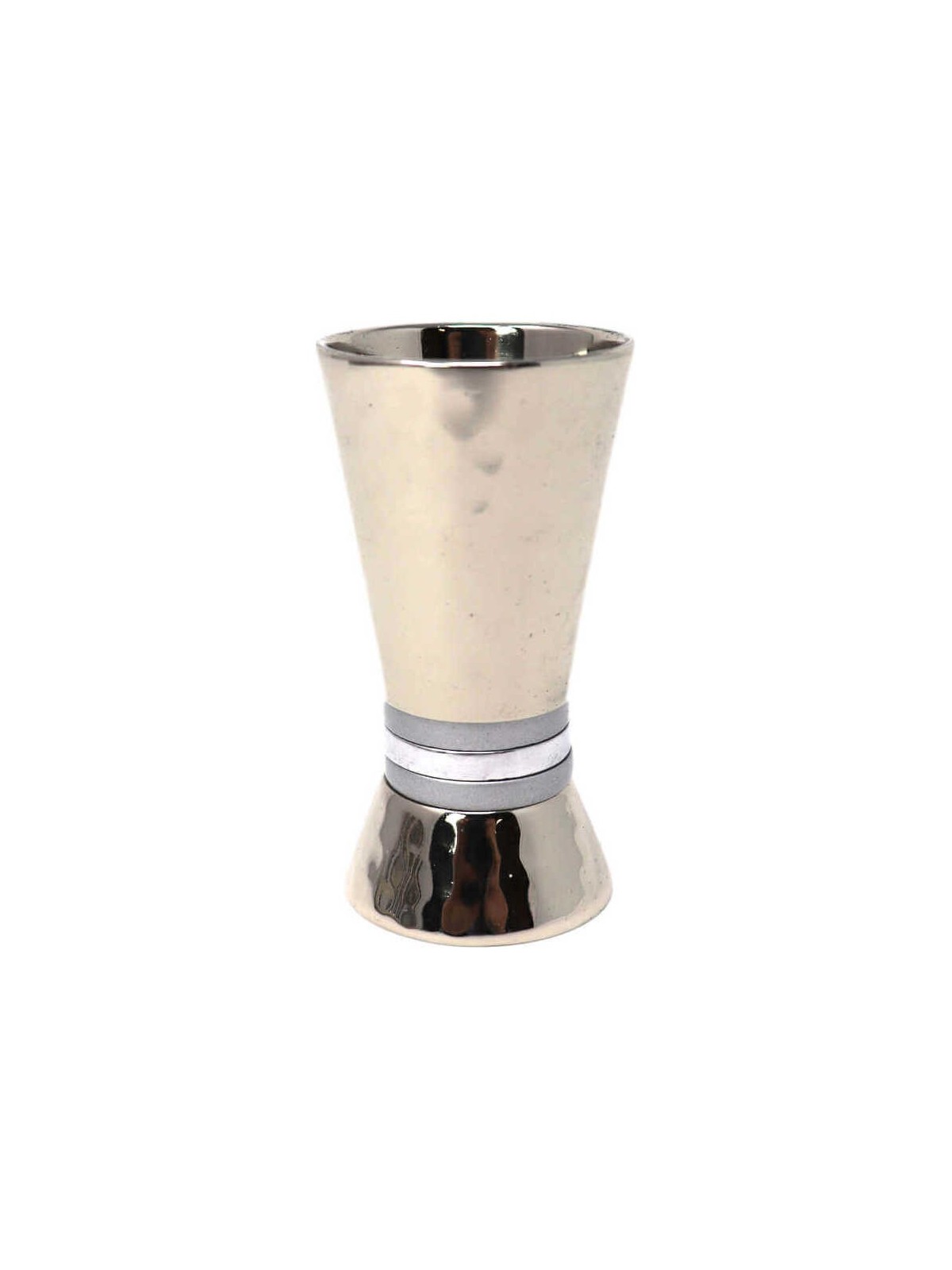 Hammered Liquor Cups with Tray | Kiddush Cups | Judaica