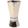 Hammered Liquor Cups with Tray | Kiddush Cups | Judaica