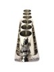 Hammered Liquor Cups with Tray | Kiddush Cups | Judaica