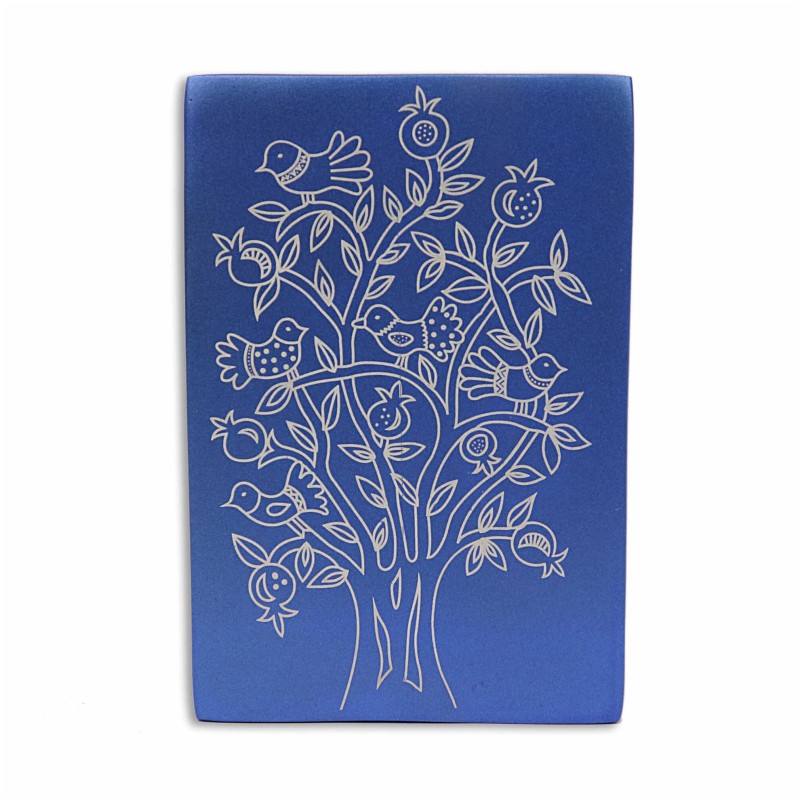 Birds in Pomegranate Tree Tzedakah Box | Tzedakah Boxes | Judaica