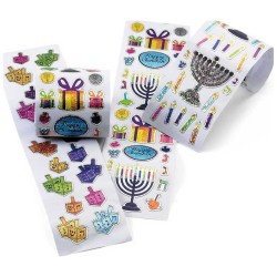 Happy Chanukah Stickers in a Box | Hanukkah | Judaica