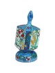 Large Wood Seven Species Dreidel | Hanukkah | Judaica