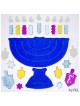 Hanukkah Window Gel Decorations, Menorah Design | Hanukkah | Judaica