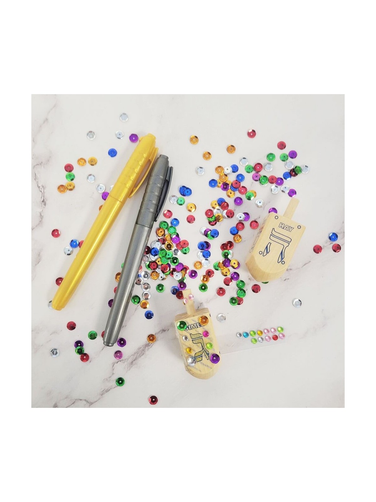 Decorate A Dreidel Kit | Hanukkah | Judaica