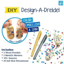 Decorate A Dreidel Kit | Hanukkah | Judaica