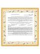 Birds of Paradise - Yellow Ketubah | All Judaica | Judaica