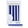 Deluxe Blue & White Chanukah Candles | Hanukkah | Judaica