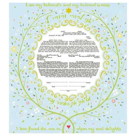 Soulmates Ketubah | All Judaica | Judaica