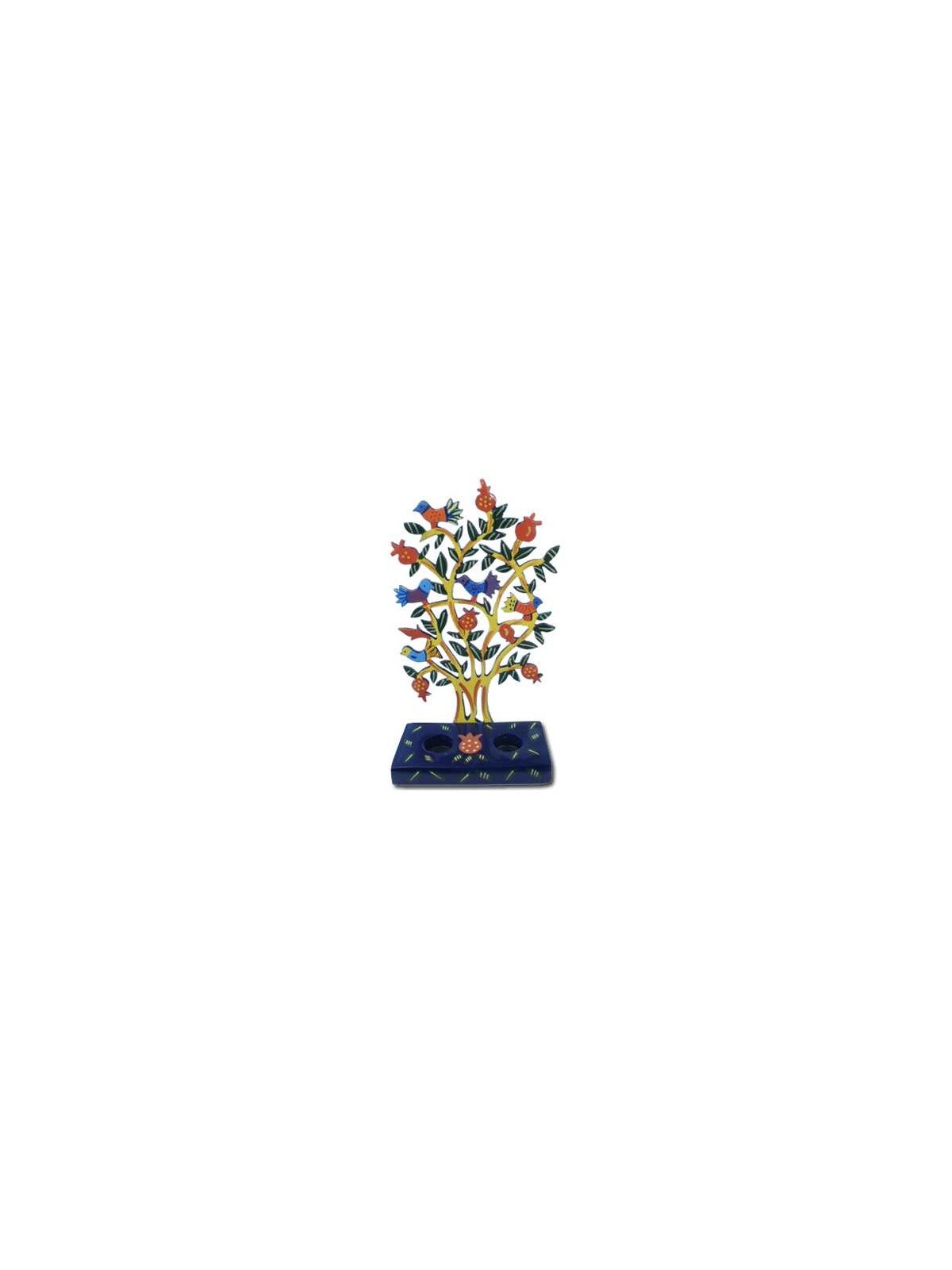 Tree of Life Duo Candlestick | Candle Holders | Judaica