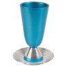 Sleek Turquoise Kiddush Cup | Kiddush Cups | Judaica