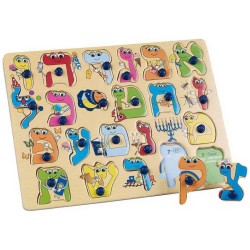 Alef-Bet Puzzle | All Judaica | Judaica
