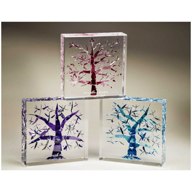 Tree of Life Wedding Glass Keepsake | Wedding | Judaica