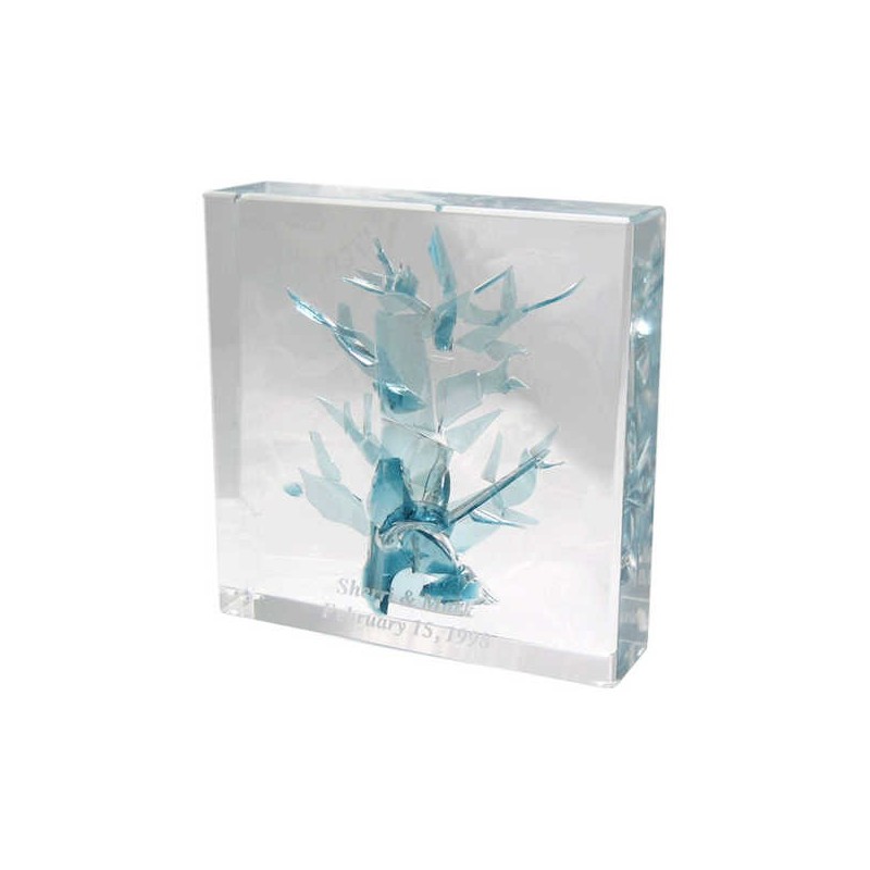 Tree of Life Wedding Glass Keepsake | Wedding | Judaica