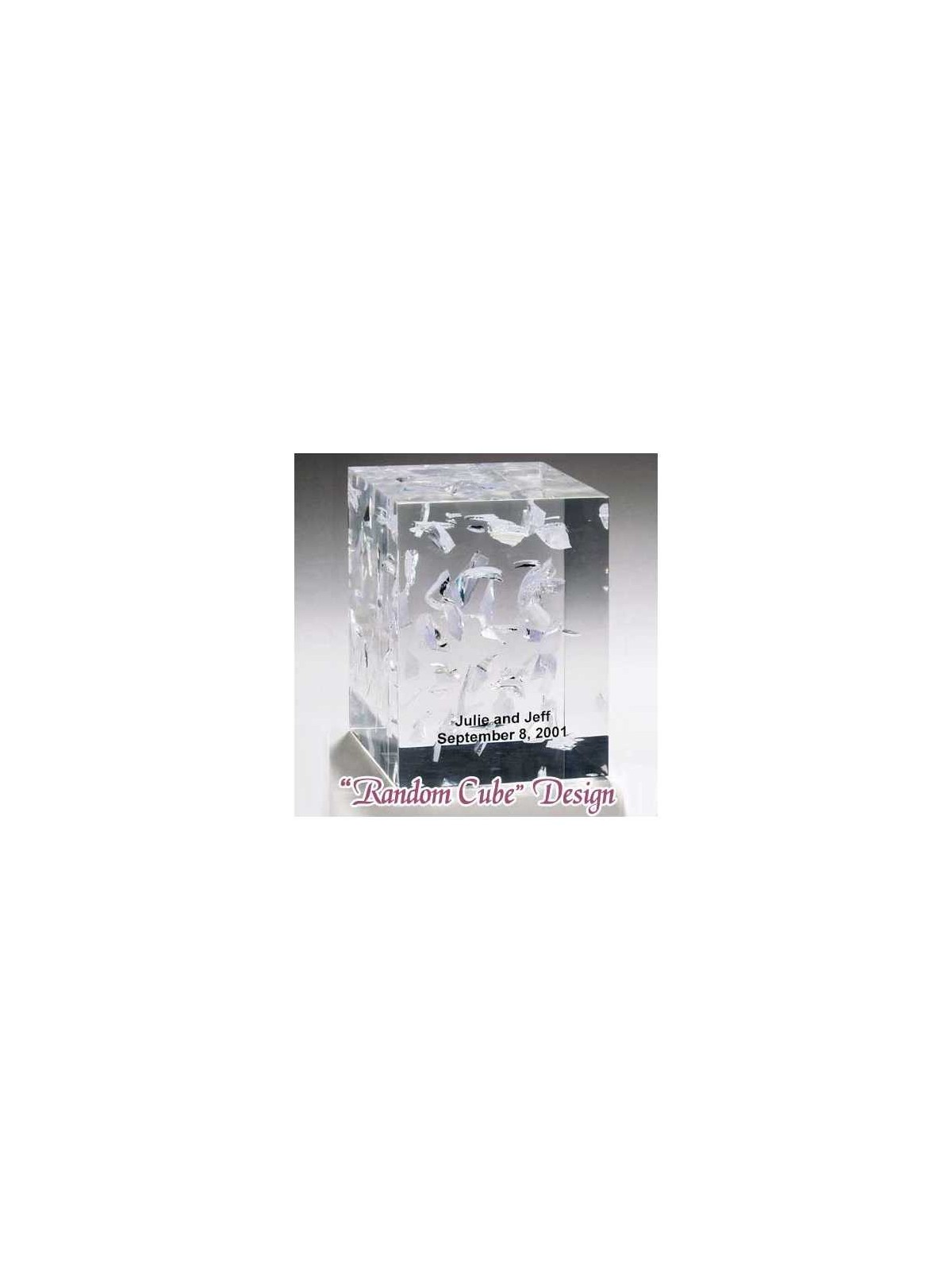 Cubed Wedding Glass Keepsake | Wedding | Judaica