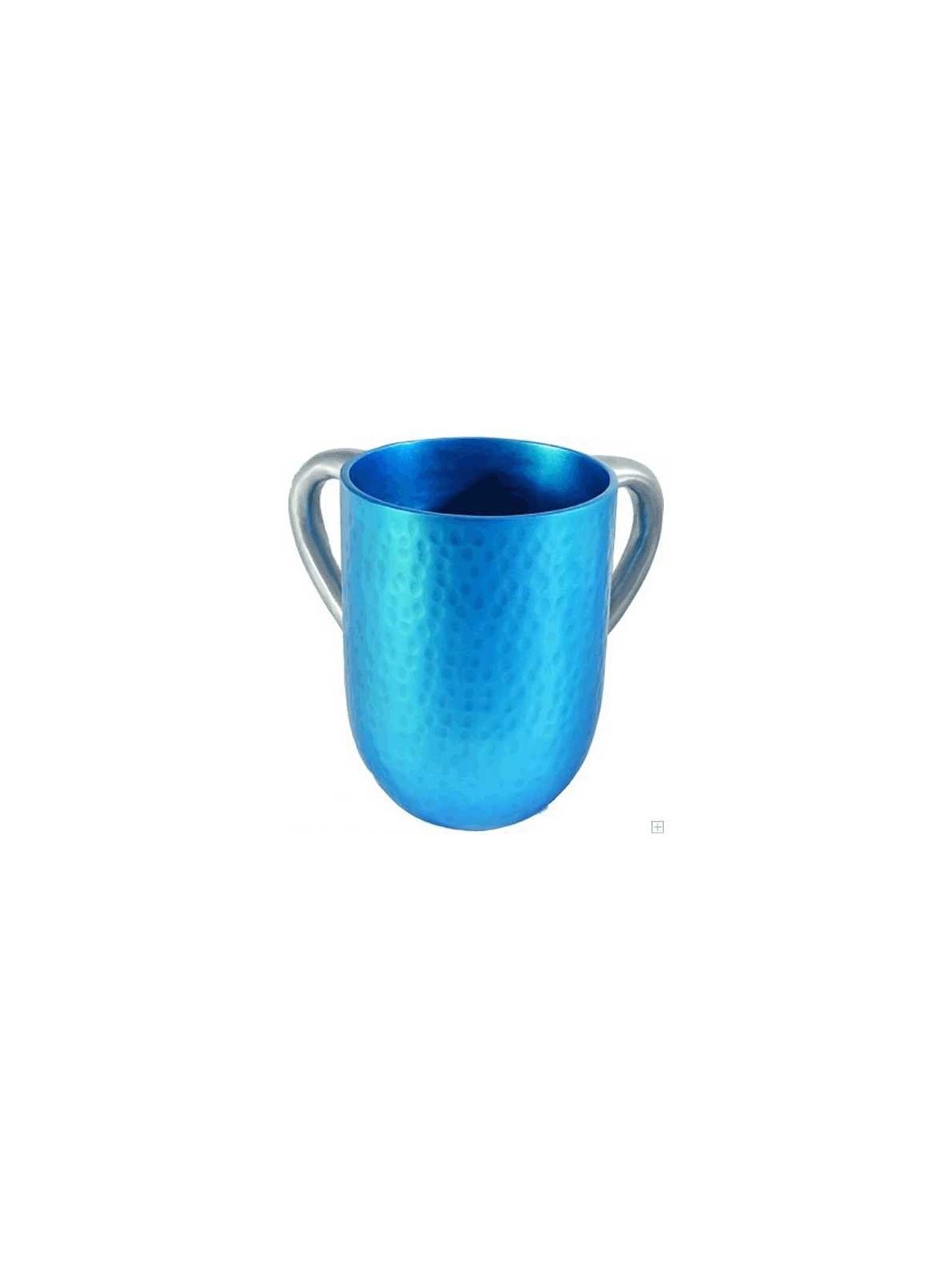 Hammered Turquoise Washing Cup | Washing Cups | Judaica