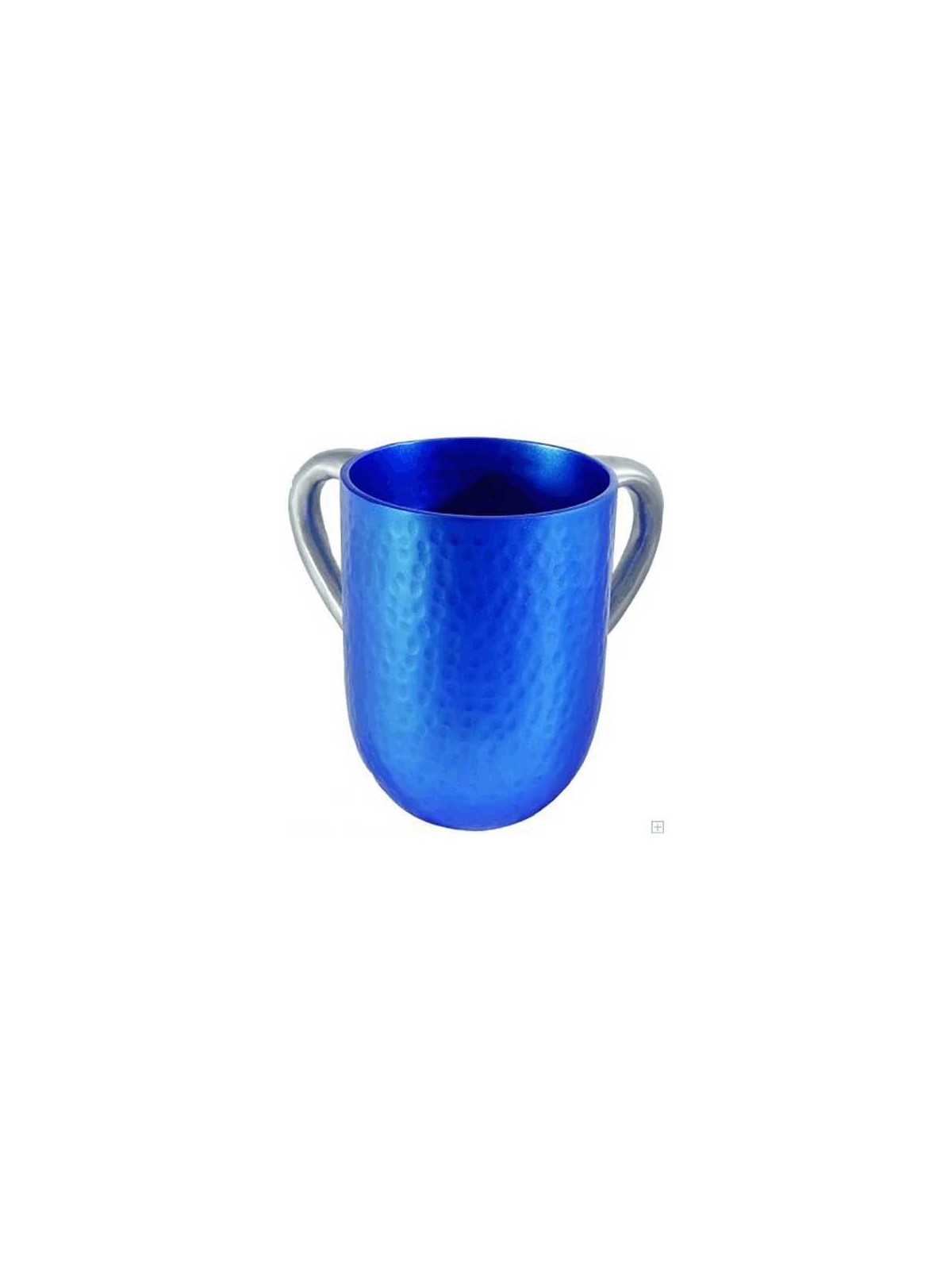 Hammered Blue Washing Cup | Washing Cups | Judaica