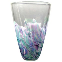Wedding Glass Keepsake Oval Vase | Home Goods | Judaica