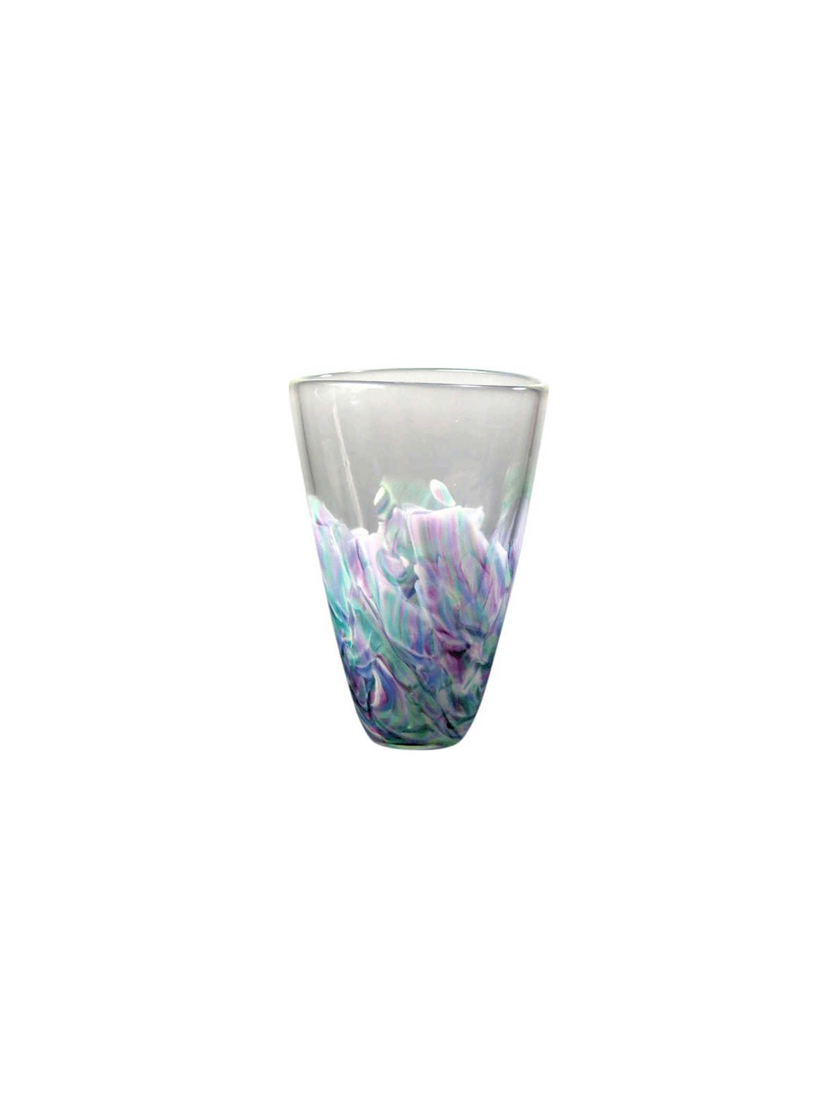 Wedding Glass Keepsake Oval Vase | Home Goods | Judaica