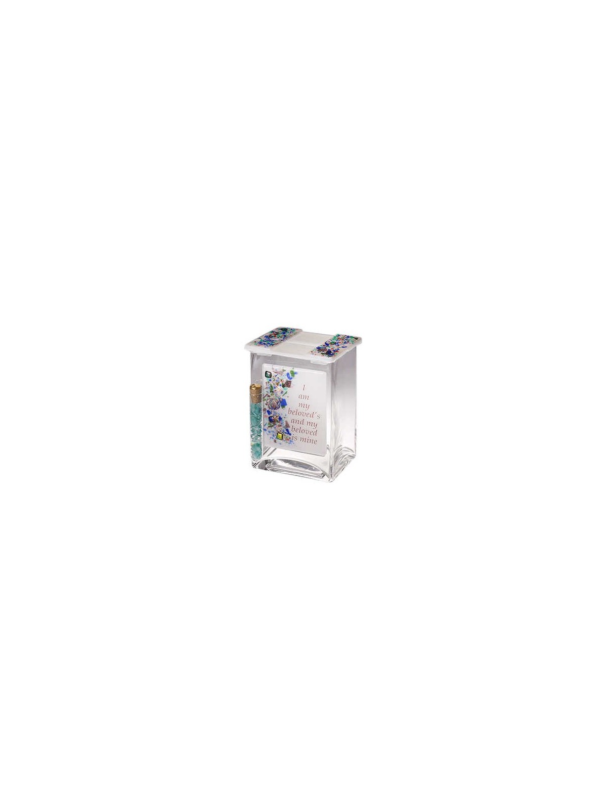 I Am My Beloved's Wedding Breaking Glass Keepsake  | Wedding | Judaica