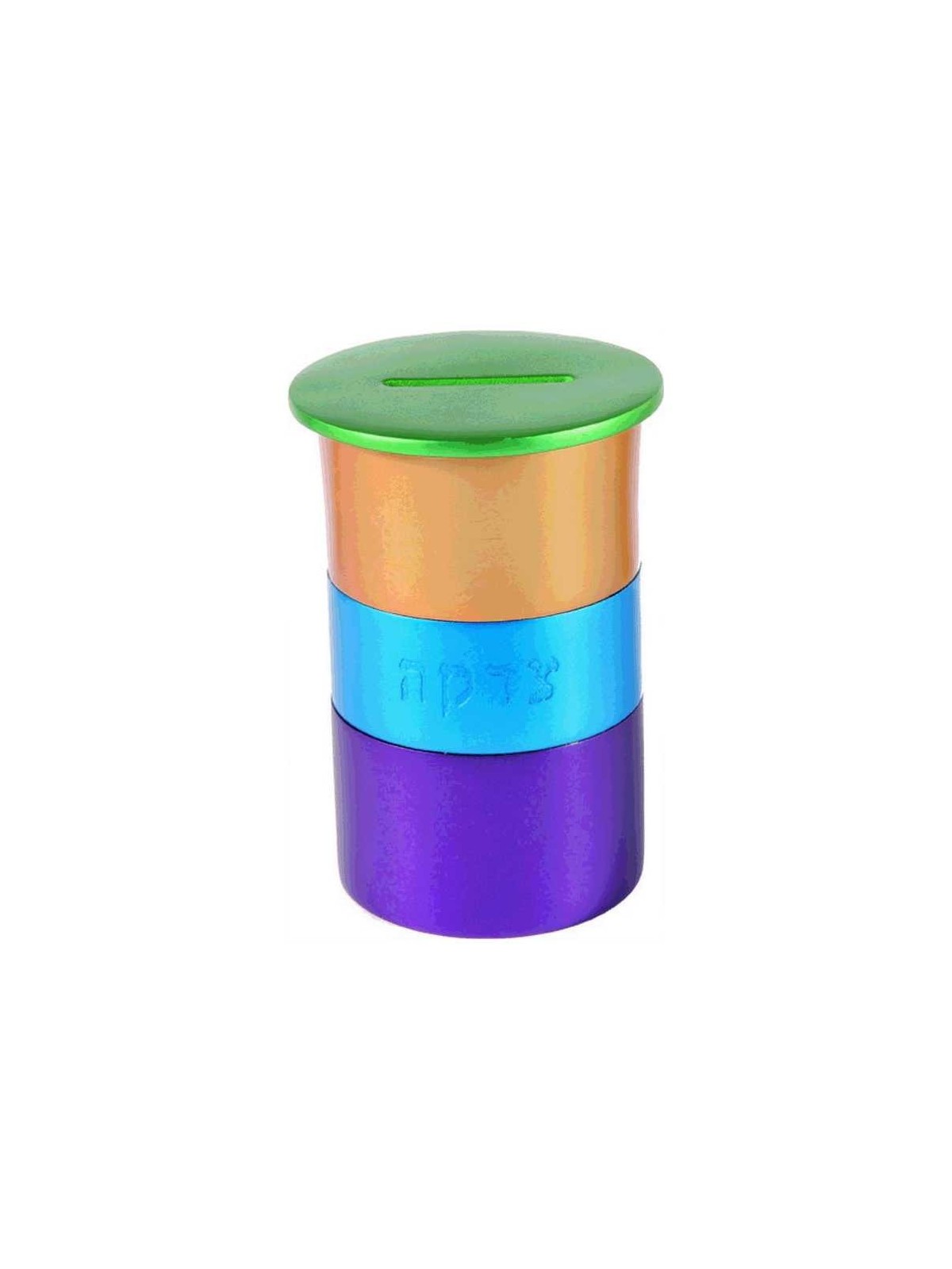 Multi-Color Bring On the Funk Anodized Aluminum Tz | Tzedakah Boxes |