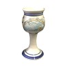 Tamborine Glossy Glazed Ceramic Miriam's Cup | Passover | Judaica