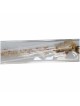 White Collage Wedding Glass Keepsake Mezuzah Case | Wedding | Judaica