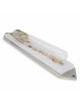 White Collage Wedding Glass Keepsake Mezuzah Case | Wedding | Judaica