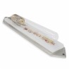 White Collage Wedding Glass Keepsake Mezuzah Case | Wedding | Judaica