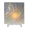 Dove of Peace Electric Yahrzeit Lamp | Yahrzeit Candles & Accessories