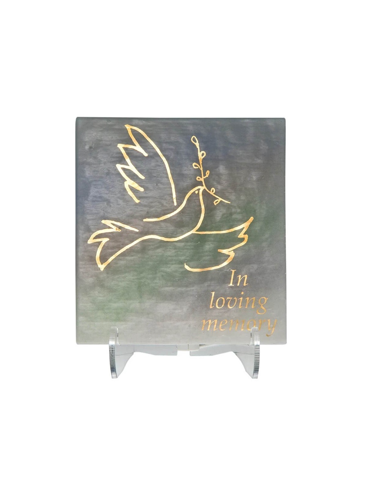 Dove of Peace Electric Yahrzeit Lamp | Yahrzeit Candles & Accessories
