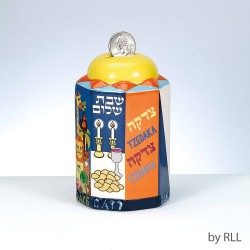 7 Days Of Creations Tzedakah Box | Tzedakah Boxes | Judaica