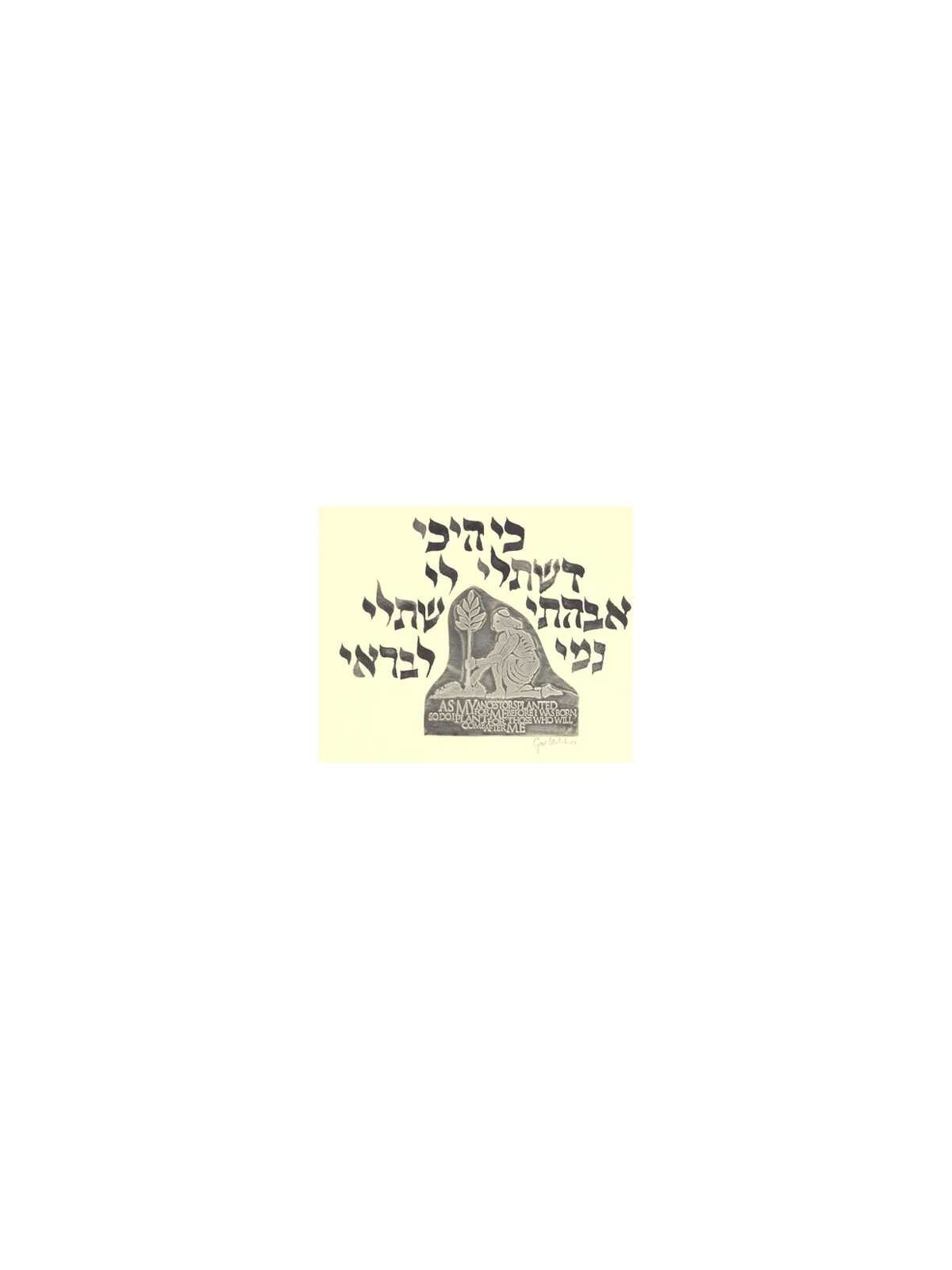 Dor L'Dor Framed Art Print | Art | Judaica