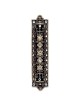 Black & Gold Mezuzah Case | Mezuzahs | Judaica