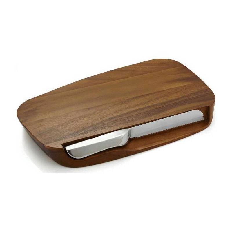Nambe Blend Challah Board & Knife | Challah Boards | Judaica