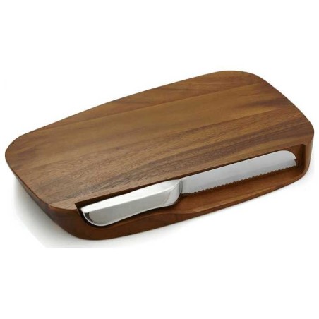 Nambe Blend Challah Board & Knife | Challah Boards | Judaica