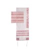 Red Organza Striped Floral Tallit Set By Yair Eman | Tallit/Tallis | J