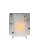 Woven Pattern Electric Yahrzeit Lamp | Yahrzeit Candles & Accessories