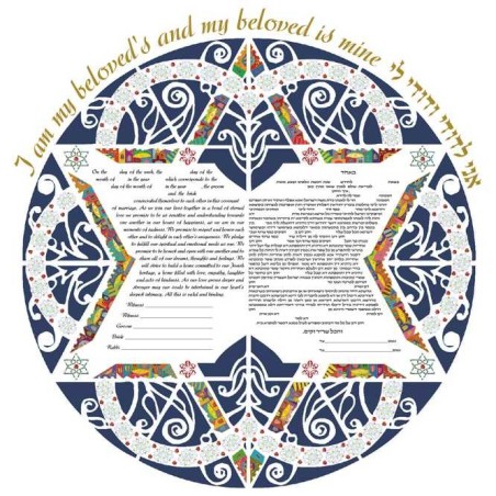 Life Cycle Ketubah | All Judaica | Judaica