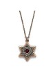 Star of David Necklace with Garnet | Jewelry | Judaica