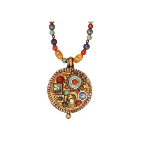 Bronze Age Pendant on Beaded Chain | Artists and Designers | Judaica
