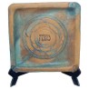 Ceramic Patina Matzah Plate | Passover | Judaica