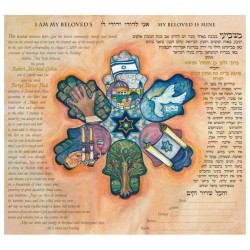 Hamsa Ketubah | All Judaica | Judaica