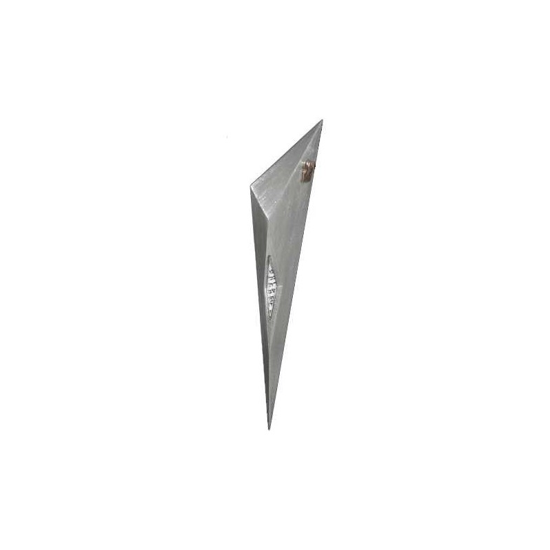 Modern Gray Sanded Mezuzah Case | Mezuzahs | Judaica