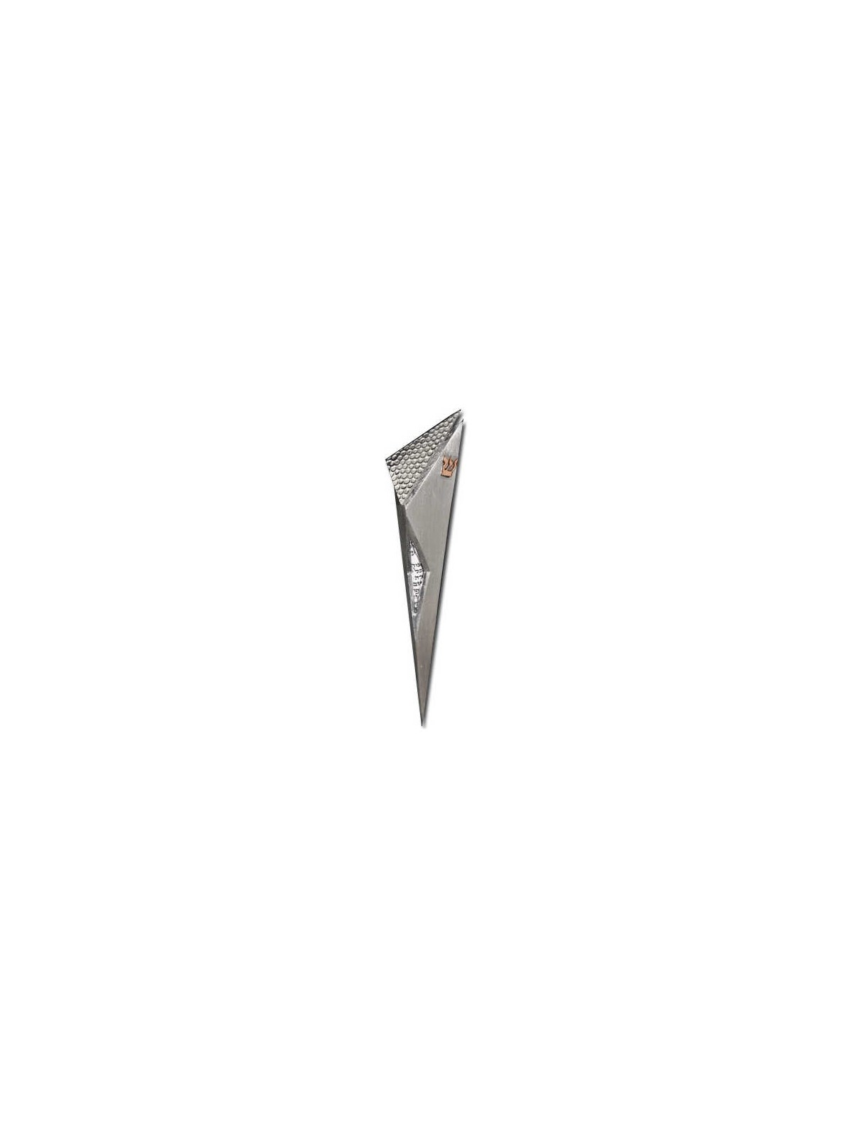 Modern Gray Pebble Mezuzah Case | Mezuzahs | Judaica